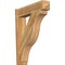 Ekena Millwork Funston Arts & Crafts Rough Sawn Outlooker, Western Red Cedar, 8"W x 34"D x 40"H OUT08X34X40FST03RWR - alternate 1